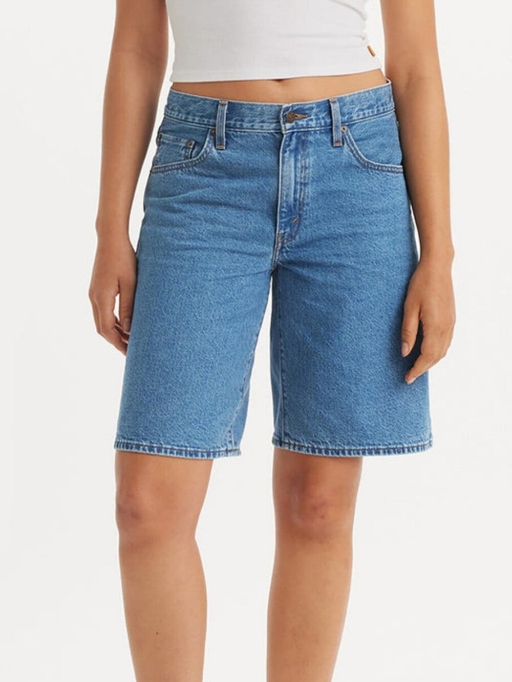 Levi's Premium Denim Baggy Dad Jorts Shorts Size 30